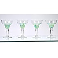Monet Green Margarita Glasses (Pack of 4)