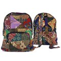 Cotton Batik Patch Backpack (Nepal)