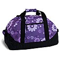 J World 'Lawrence' Purple Flower 21-inch Carry On Duffel Bag