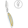 Sterling Silver Surfboard Charm