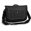 J World 'Windgate' Black Messenger Bag