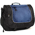 J World Black and Navy 15.4-inch Laptop Messenger Bag