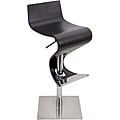 Wenge Bent Wood Hydraulic Barstool