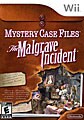 Wii - Mystery Case Files: The Malgrave Incident - By Nintendo