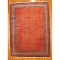 Persian Hand-knotted Peach/Ivory Sarouk Mir Wool Rug (10'2 x 13'11)