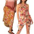 Floral Chiffon Print Sarong (India)