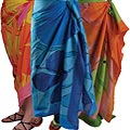 Cotton Abstract Print Sarong (India)