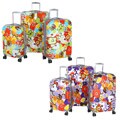 Olympia Blossom 3-piece Fashion Hardside Spinner Luggage Set