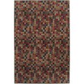 Nepalese Hand-knotted Putty Bottle Cap Wool Rug (2'6 x 10')