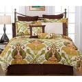 Hannah 12-piece King-size Bed in a Bag with Sheet Set