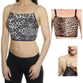 Leopard Strapless Mini Camisole (Pack of 2)