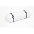 Barrato Navy Stripe Neck Roll Pillow