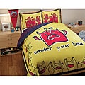 David and Goliath Monsters Queen-size 3-piece Duvet Cover Set