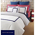 Tommy Hilfiger Oxford White Full/Queen-size Duvet Cover
