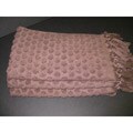 All-over Dot Mahogany 3-piece Finger Tip Towel Set