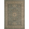 Preston Blue Tabriz Rug (2' x 3')