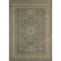 Preston Blue Tabriz Rug (3'11 x 5'7)