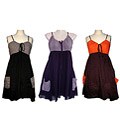 Women's Cotton Two-tone Pocket Dress (Nepal)