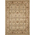 Power-Loomed Preston Garden Ivory Rug (5'3 x 7'6)