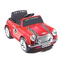 Red Racing Mini Cooper 6V Ride-on Car