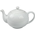 Konitz White Sieve Teapot w/ Lid