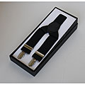 Ferrecci Men's Black Suspenders
