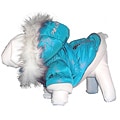 Pet Life Thinsulate Metallic Fashion Parka with Removable Hood