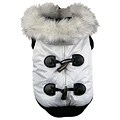 Pet Life Winter White Pet Fashion Parka