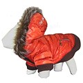 Pet Life Thinsulate Metallic Fashion Parka with Removable Hood