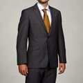 Kenneth Cole Reaction Men's Slim-fit Grey Suit Separate Coat