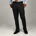 Kenneth Cole Reaction Men's Slim-fit Black and White Flat-front Suit Separate...