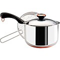 Paula Deen Signature Stainless Steel 4-quart Deep Fryer Set