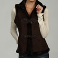 Black Rivet Women's Faux Fur Vest FINAL SALE