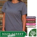 Green Brand Women's Short Sleeve Crew Neck T-shirt