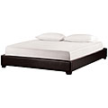 Metro Full Brown Faux Leather Bed