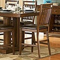ETHAN HOME Harper Oak Counter-height Dining Stool (Set of 2)