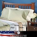 Grand Luxe Egyptian Cotton 500 TC Solid Deep Pocket Sheet Set