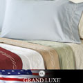 Grand Luxe Egyptian Cotton 500 Thread Count Chain Twin-size Deep Pocket Sheet Set