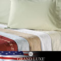 Grand Luxe Egyptian Cotton 500 Thread Count Swirl Twin-size Deep Pocket Sheet Set