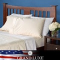 Grand Luxe Egyptian Cotton 800 TC Solid Full/ Queen/ King/ CK Deep Pocket ...
