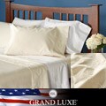 Grand Luxe Egyptian Cotton 800 TC Scroll Full/ Queen/ King/ CK Deep Pocket ...