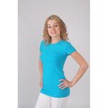 Yogacara Women's Turquoise Cap Sleeve Top