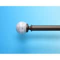 Capiz 44 to 88-inch Adjustable Curtain Rod Set