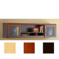 Mayline Aberdeen Glass Door Wall-mount Hutch