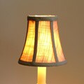 Light Brown Denim Chandelier Mini Shades (Set of 3)