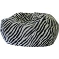 Jumbo Zebra Bean Bag