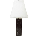 Zephyr 1-light Black Soap Stone Lamp