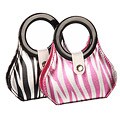 Cala Products 5-piece Zebra Handbag Case Manicure Set
