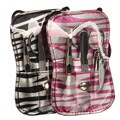 Cala Products 5-piece Zebra Pouch Manicure Set