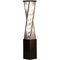 Nova Lighting 'Torque' Brown Wood Accent Floor Lamp